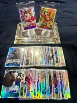 One Piece TCG 52 Card SR Lot Brand New Luffy Shanks Zoro Newgate Boa Nami + More - Image 3