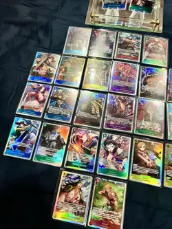 One Piece TCG 52 Card SR Lot Brand New Luffy Shanks Zoro Newgate Boa Nami + More - Image 5