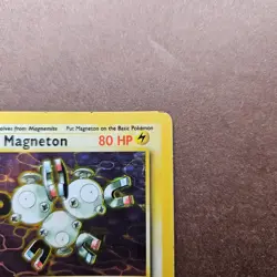Magneton 11/62 Pokemon Fossil Holo Rare Card - MP - Image 3