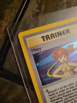 Pokemon Trainer Misty Holo 018/132 Gym Heroes Hologram Single Card Unused - Image 2