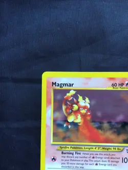 Pokemon Cards: Wizards Black Star Promo: Magmar 44 - Image 2