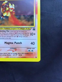 Pokemon Cards: Wizards Black Star Promo: Magmar 44 - Image 4