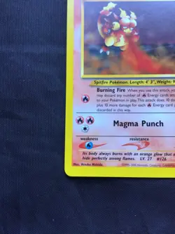 Pokemon Cards: Wizards Black Star Promo: Magmar 44 - Image 5