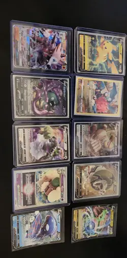 10 Pokemon Cards V V Star And Ex Pokemon Cards More Or Less Value - Image 1