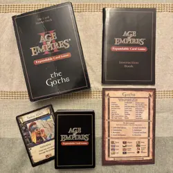 Age of Empires II CCG The Goths 100 Card Starter Deck By Journeyman Complete Set - Image 1