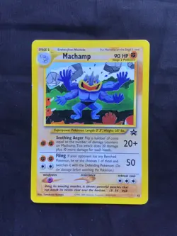 Pokemon Cards: Wizards Black Star Promo: Machamp 43 - Image 1