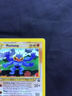 Pokemon Cards: Wizards Black Star Promo: Machamp 43 - Image 3