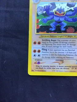 Pokemon Cards: Wizards Black Star Promo: Machamp 43 - Image 5