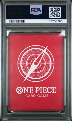 PSA 10 Shanks (2025 PSA Magazine Promo) OP09-001 One Piece Promotion Cards Foil - Image 2