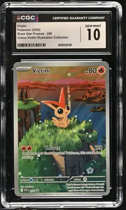 CGC 10 Victini 208 Sv: Scarlet & Violet Promo Cards Holo - Image 1