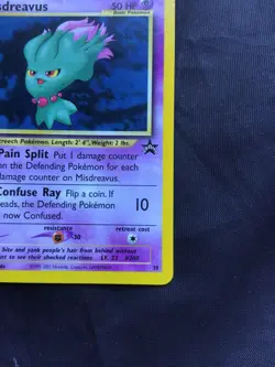 Pokemon Cards: Wizards Black Star Promo: Misdreavus 39 - Image 4