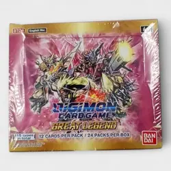 Bandai Digimon Card Game: Great Legend Booster Box - Image 1