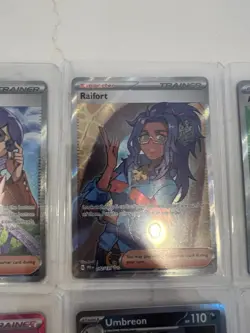 Lot Of Rare Pokemon Cards, Full Art, Trainer, Aspec And Vintage 9 Cards - Image 3