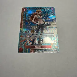 One Piece Card Game English OP01-016 Nami SP ALT ART CCG OP05 - Image 1
