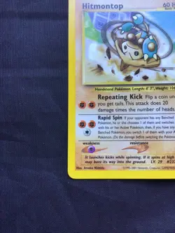 Pokemon Cards: Wizards Black Star Promo: Hitmontop 37 - Image 5