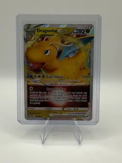 Pokemon TCG Dragonite VSTAR Holo Ultra Rare Card 050/078 Pokemon Go - Image 1
