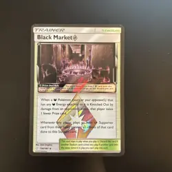 Black Market Prism Star Holo Card 134/181 Team Up Edition NM Condition - Image 1