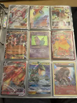 Pokemon Card Binder Collection Lot Bundle VMAX GX EX E Reader Holo Full Art - Image 1