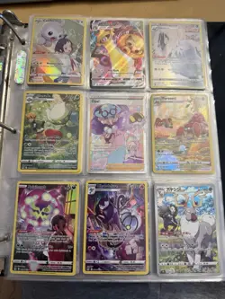Pokemon Card Binder Collection Lot Bundle VMAX GX EX E Reader Holo Full Art - Image 2