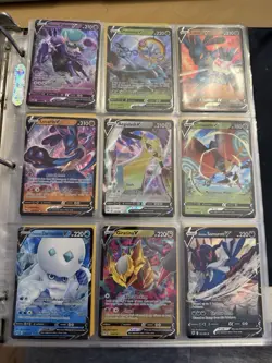 Pokemon Card Binder Collection Lot Bundle VMAX GX EX E Reader Holo Full Art - Image 5