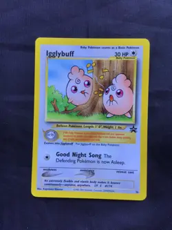 Pokemon Cards: Wizards Black Star Promo: Igglybuff 36 - Image 1