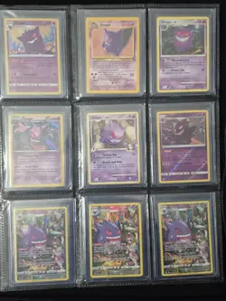 Pokemon Gengar Binder Collection Cards All Near Mint Excellent Condition - Image 1