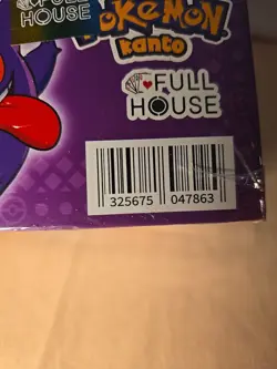 New Sealed 2025 Pokemon Kanto Full House Gengar trading card Box Peru - Image 5