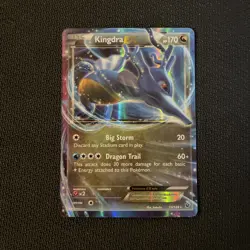 Kingdra EX - 73/124 - Pokemon Fates Collide XY Ultra Rare Card LP - Image 1
