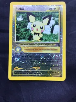 Pokemon Cards: Wizards Black Star Promo: Pichu 35 - Image 2