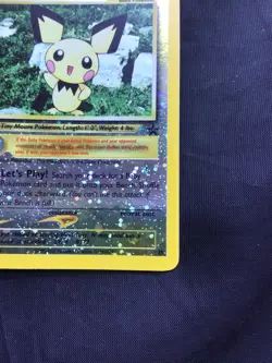 Pokemon Cards: Wizards Black Star Promo: Pichu 35 - Image 5