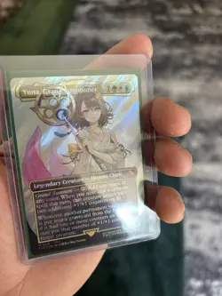 Yuna, Grand Summoner - Final Fantasy X MTG SURGE FOIL nm - Image 2