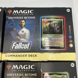 FALLOUT MTG Commander Deck Set of 4 - Magic the Gathering - Brand New Sealed - Image 5