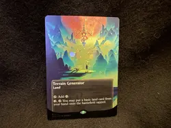 Terrain Generator 0178 Borderless Galaxy Foil: Edge of Eternities Stellar Sights - Image 1