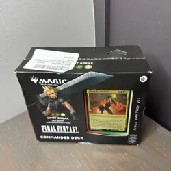 Magic the Gathering Final Fantasy VII Commander Deck Limit Break Cloud Sealed - Image 1