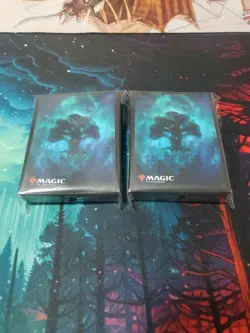 Ultra Pro MtG Celestial Lands Forest Sleeves x99 - Image 1