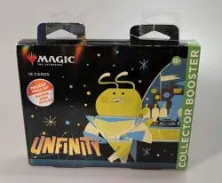 Magic the Gathering Unfinity Collector Booster Pack, New And Sealed - Image 1