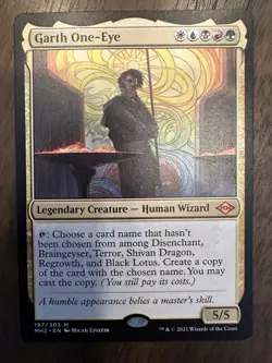 Garth One-Eye : MTG / Modern Horizons 2 #0197 / NM - Image 1