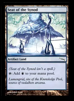 MTG Seat of the Synod LP Light Play Mirrodin [2726] - Image 1