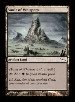 MTG Vault of Whispers LP Light Play Mirrodin [4967] - Image 1