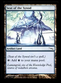 MTG Seat of the Synod LP Light Play Mirrodin [4921] - Image 1