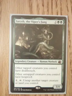 Saryth, the Viper's Fang-Innistrad: Midnight Hunt-Regular-197-LP - Image 1