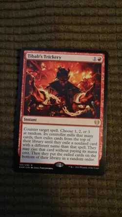 Magic: the Gathering / MtG Tibalt's Trickery x1 Kaldheim - Image 1