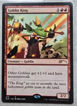 MTG Magic the Gathering Goblin King (19/1164) Secret Lair Drop Series NM - Image 1