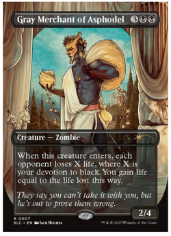 Gray Merchant of Asphodel Secret Lair Countdown Kit - Image 1