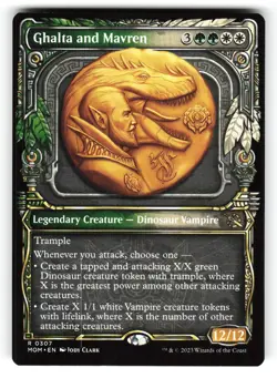 Ghalta and Mavren (Showcase) (NM) #30 March of the Machine (MOM) MTG Magic - Image 1