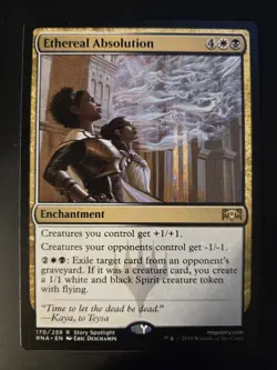 Ethereal Absolution NM Ravnica Allegiance MTG FREE SHIPPING - Image 1