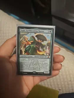 Toph Earthbending Master MTG Commander Legends NM Magic Regular - Image 1