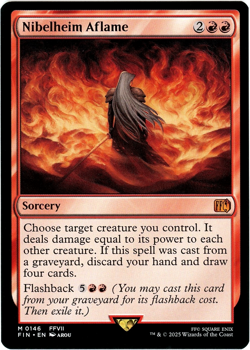 Nibelheim Aflame - 0146 - Final Fantasy - MTG - NM/M - SHIPS NOW - Image 1