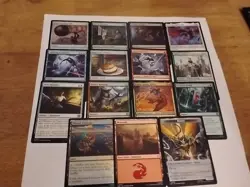 Magic The Gathering: Marvel's Spider-Man Play Booster Pack Lot of 6 Opened Packs - Image 3