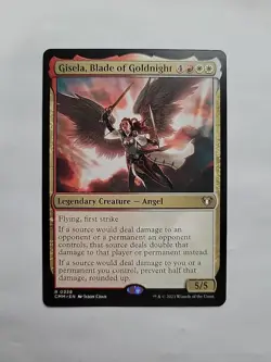 MTG - Gisela, Blade of Goldnight Commander Masters Regular R #0338 - Image 1